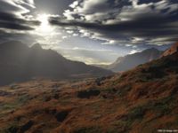 Sahara after rain - TWS 3D